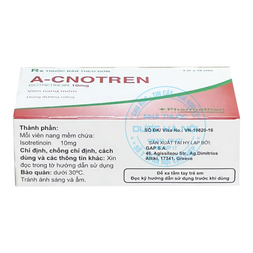 Thuốc A-Cnotren 10mg