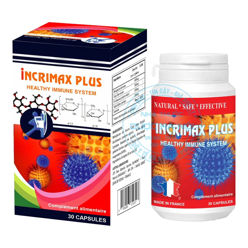 Viên uống Incrimax Plus