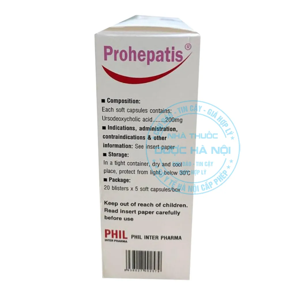 Thuốc Prohepatis 200mg