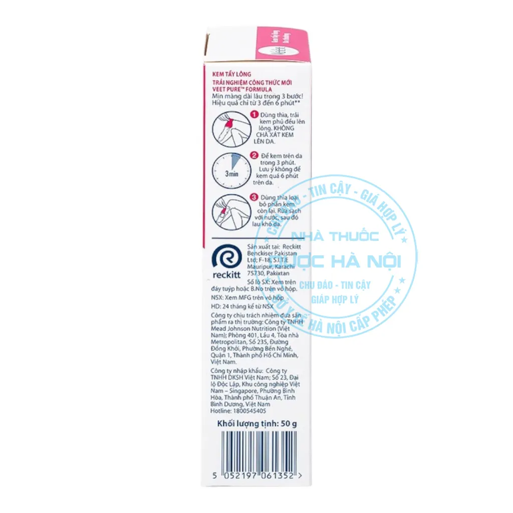 Kem tẩy lông Veet 50g