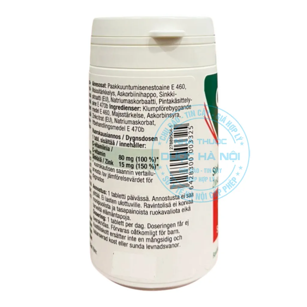 Viên uống Cic-Zinc