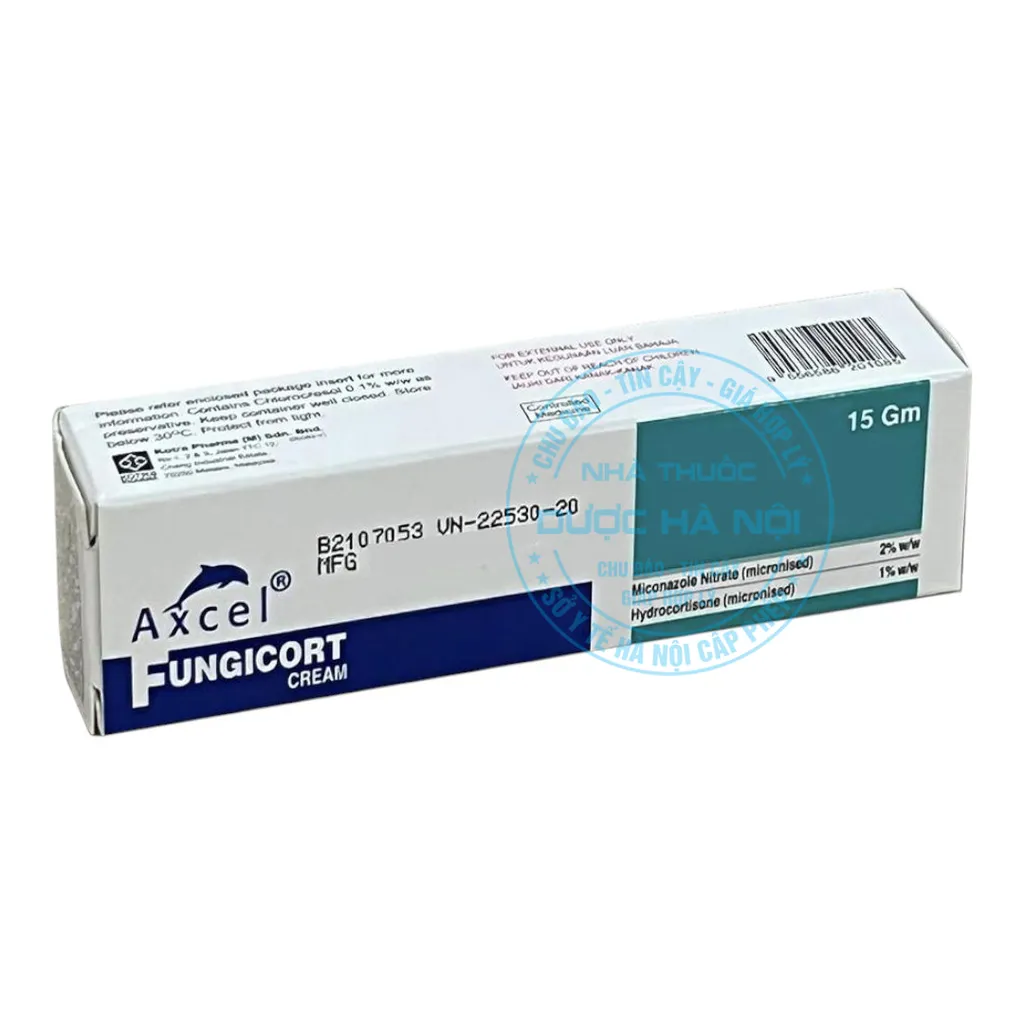 Thuốc kem Axcel Fungicort Cream 15g