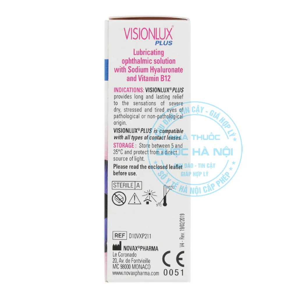 Nhỏ mắt Visionlux Plus