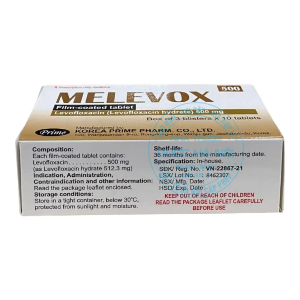 Thuốc Melevox 500