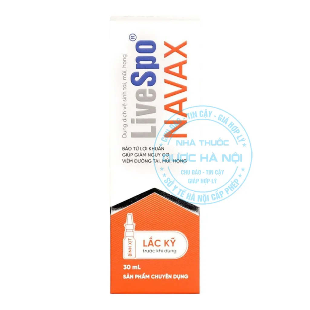 Xịt mũi LiveSpo Navax 30ml