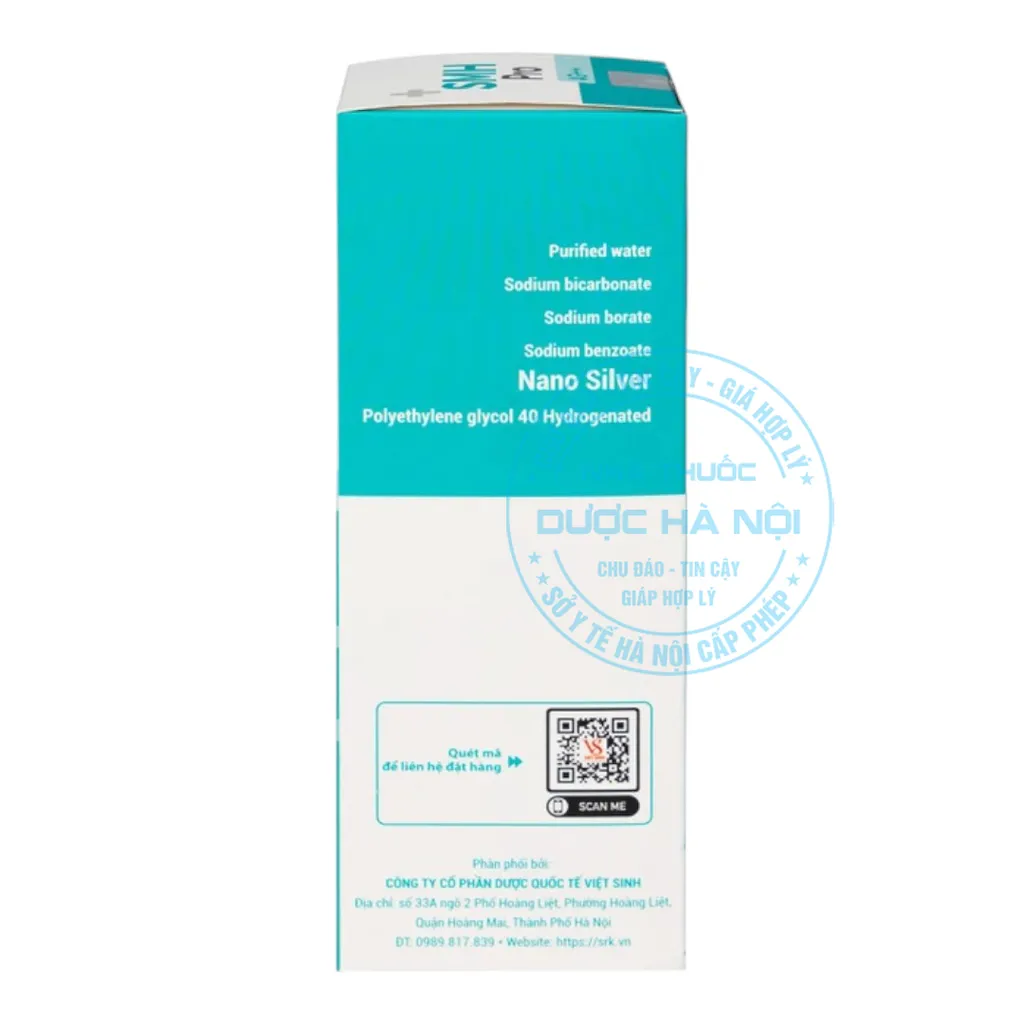 Nước súc miệng họng SMH Pro Ag+++