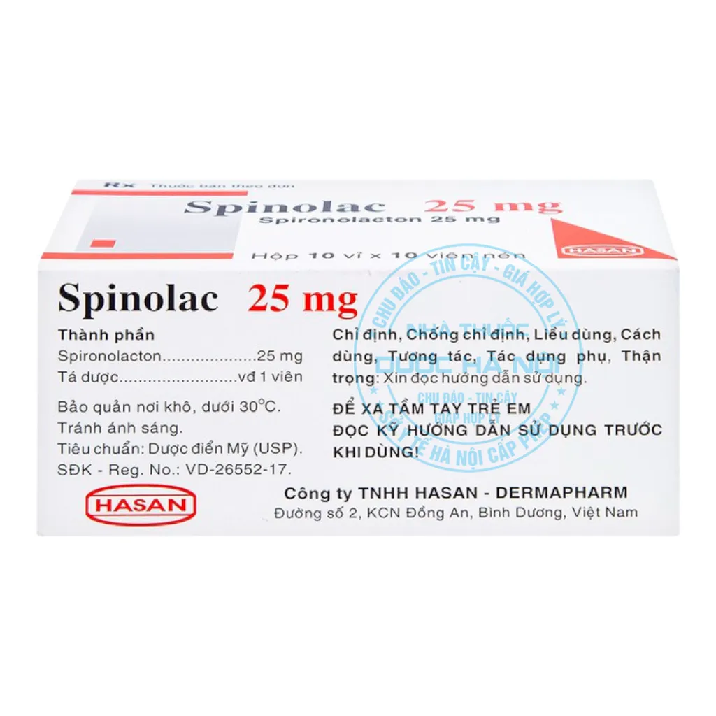 Thuốc Spinolac 25mg