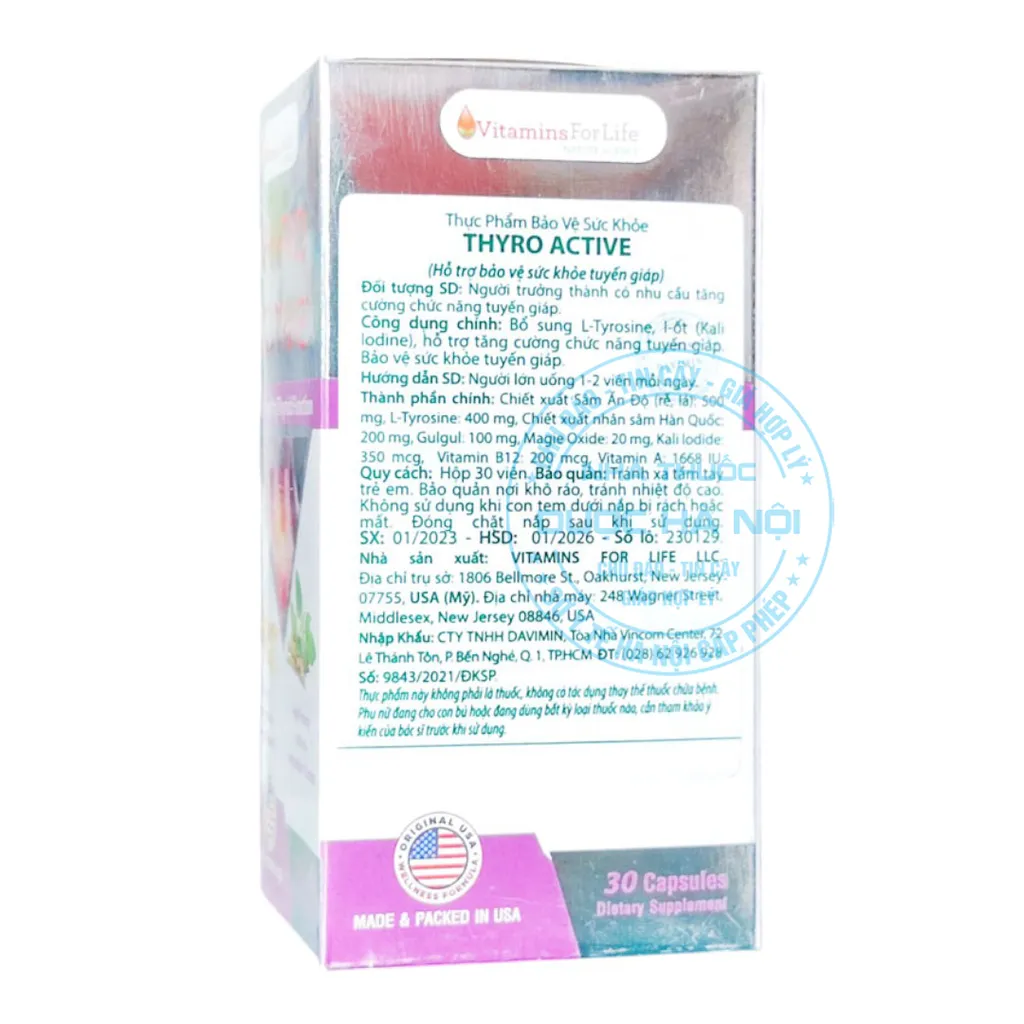 Viên uống Thyro Active