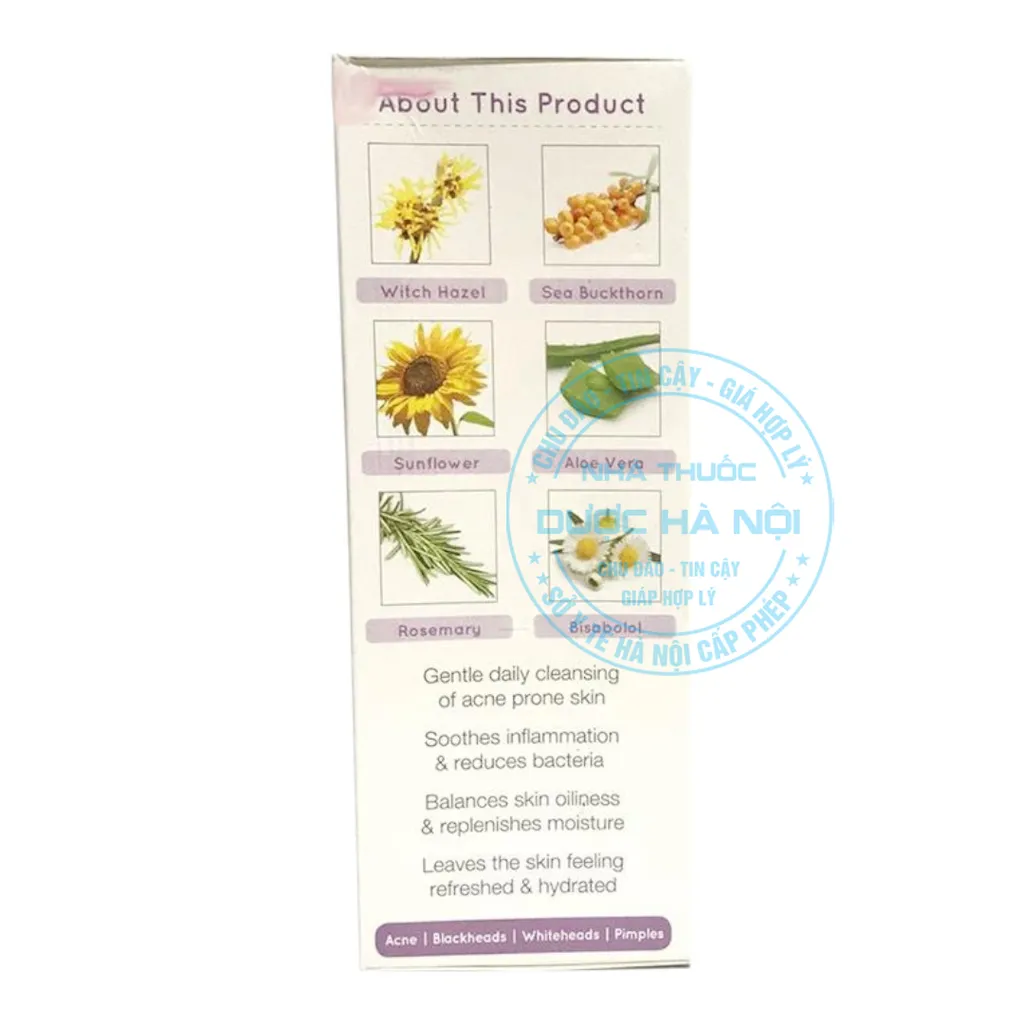 Sữa rửa mặt Antiac Daily