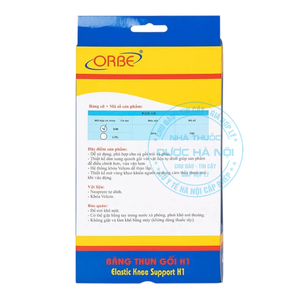 Băng thun gối H1 Orbe