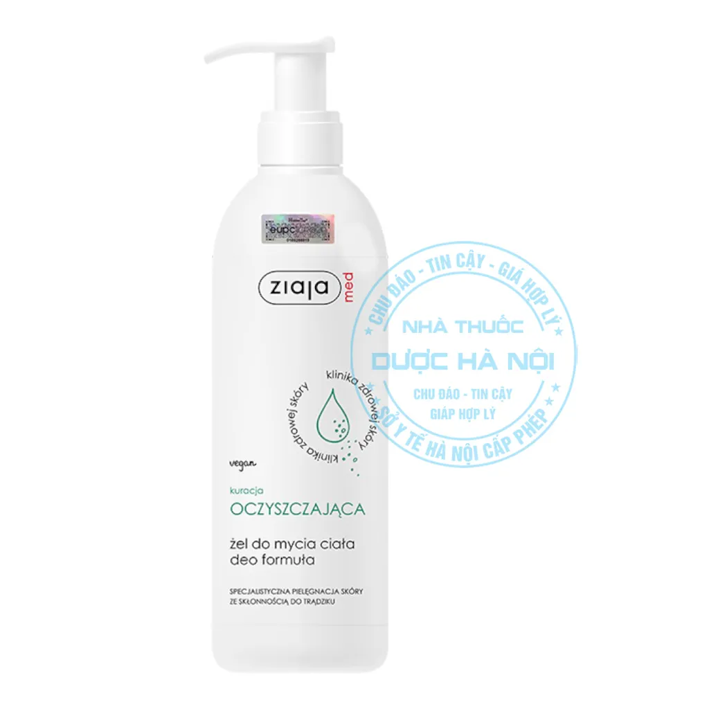 Gel tắm ngừa khuẩn Ziaja