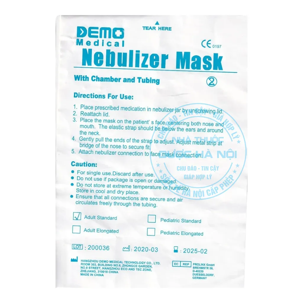 Mặt nạ khí dung Nebulizer Mask