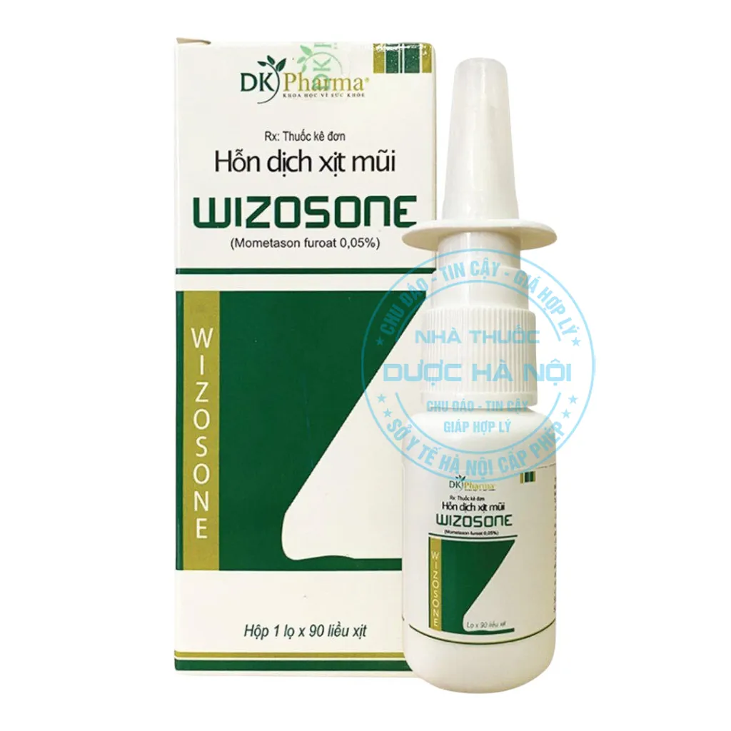 Thuốc xịt mũi Wizosone
