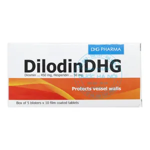 Thuốc Dilodin DHG củng cố thành mạch, giảm triệu chứng và phòng ngừa các biến chứng nặng