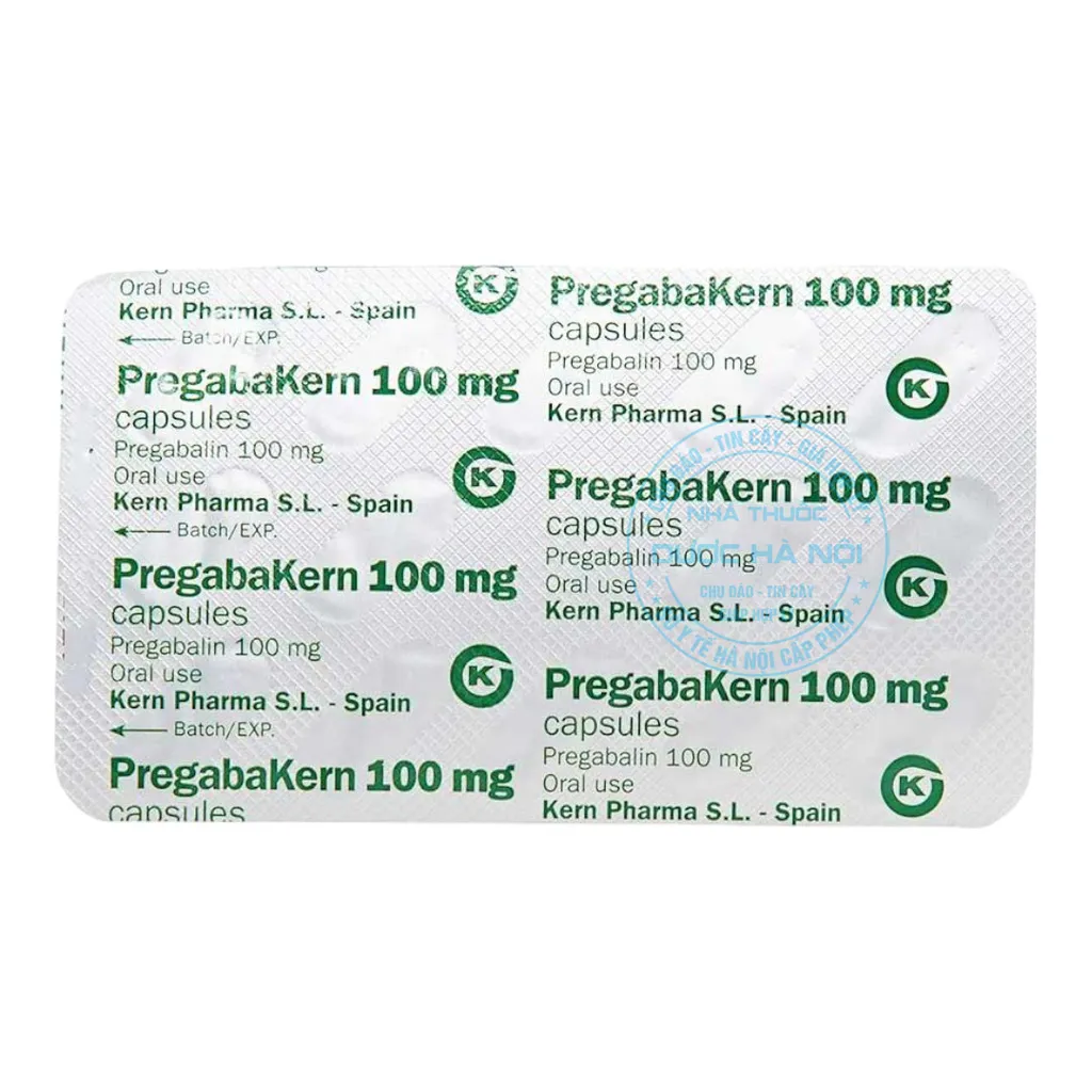 Thuốc Pregabakern 100mg