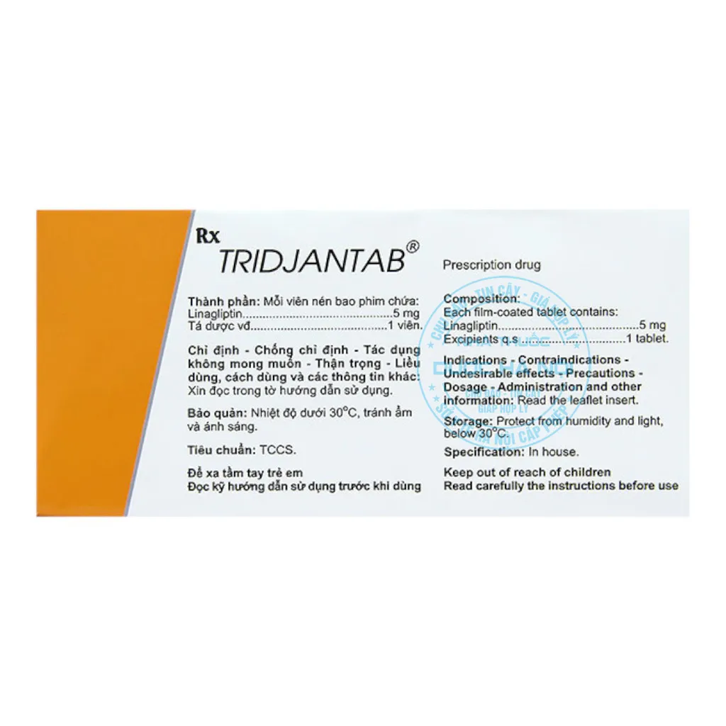 Thuốc Tridjantab 5mg