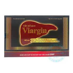 Viên bổ gan Viargin tăng cường chức năng giải độc của gan