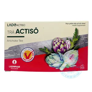 Siro Lado actiso hỗ trợ mát gan, lợi mật, lợi tiểu