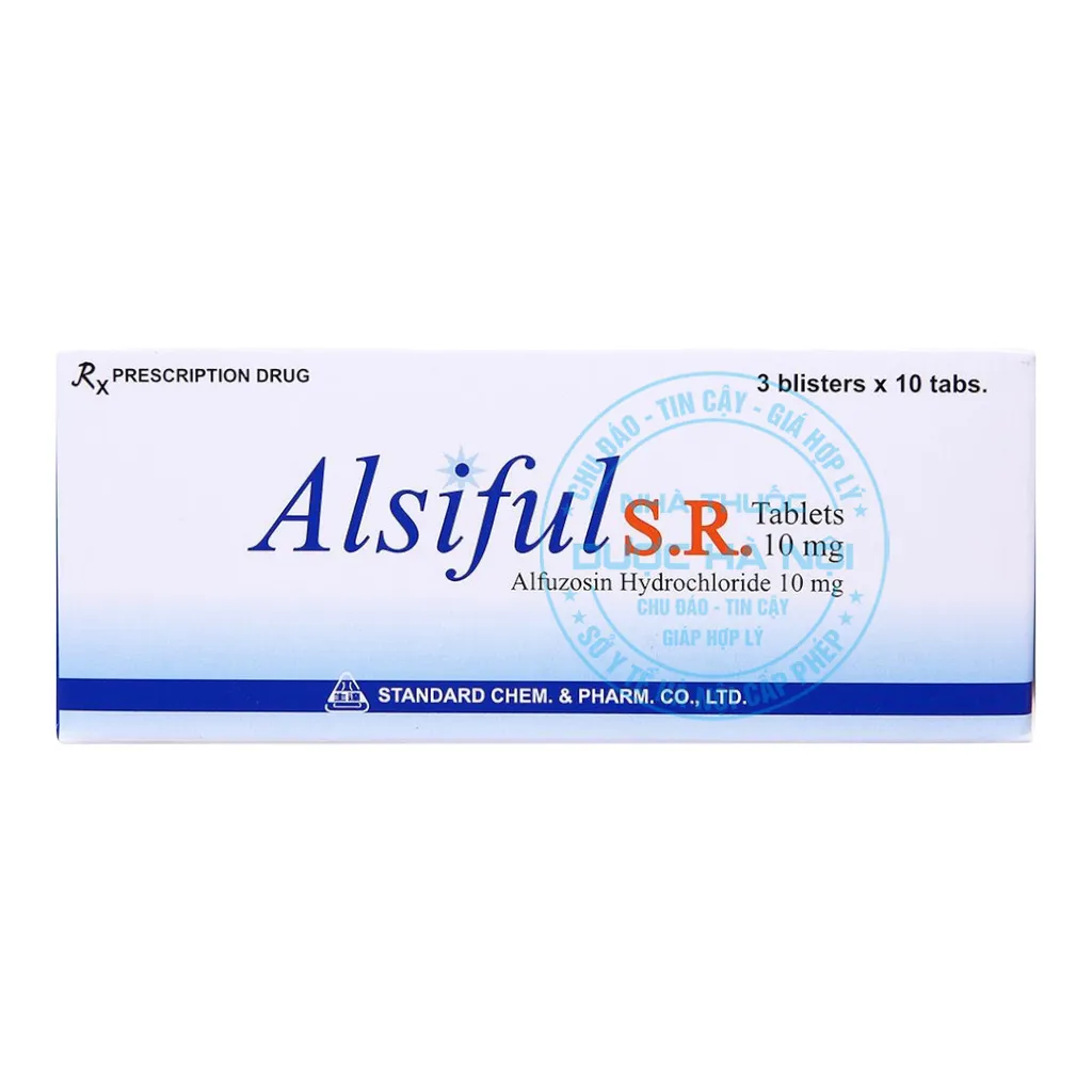 Thuốc Alsiful S.R 10mg