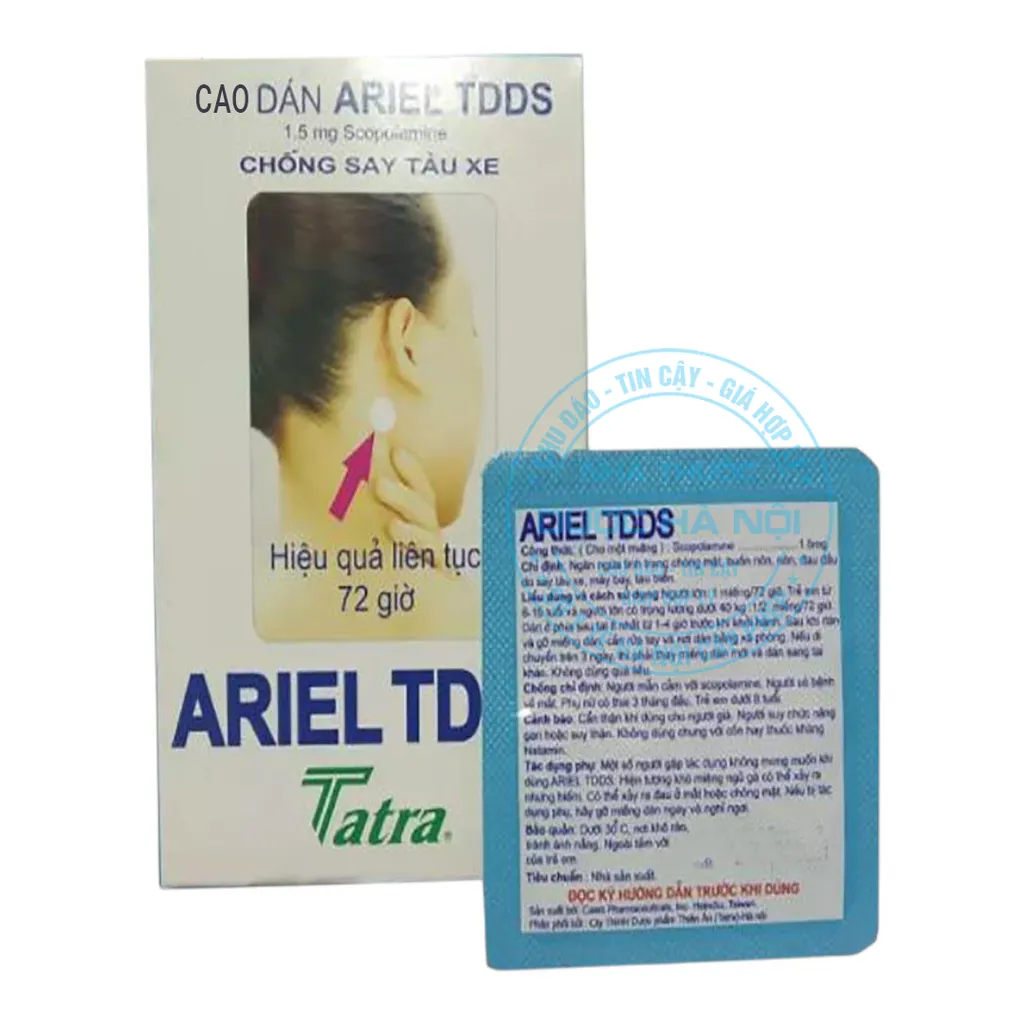 Cao dán Ariel TDDS