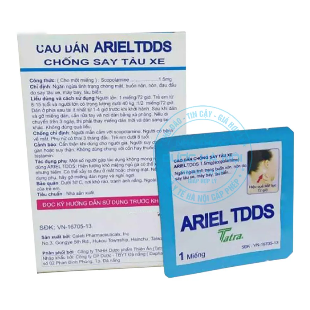 Cao dán Ariel TDDS