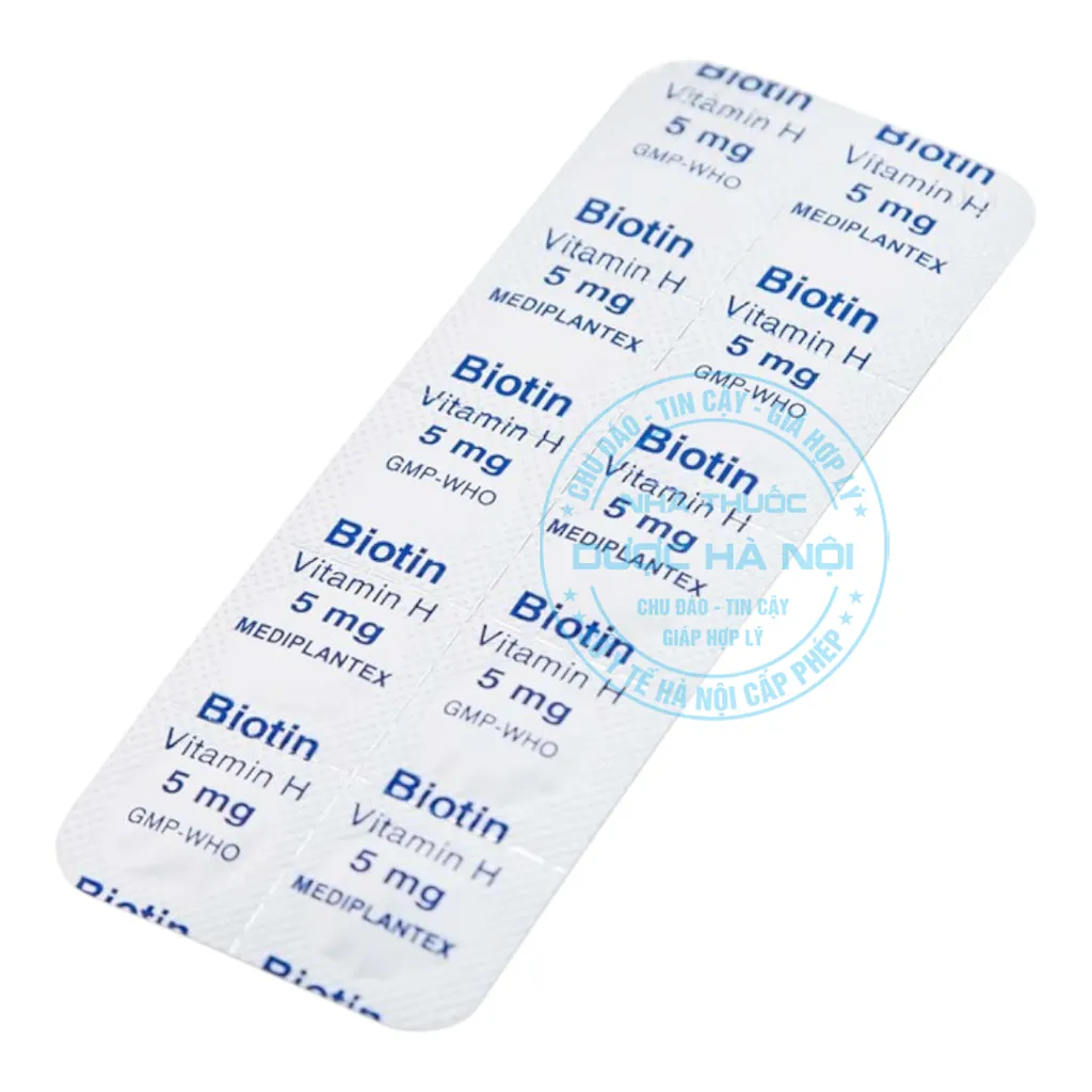 Thuốc Biotin 5mg