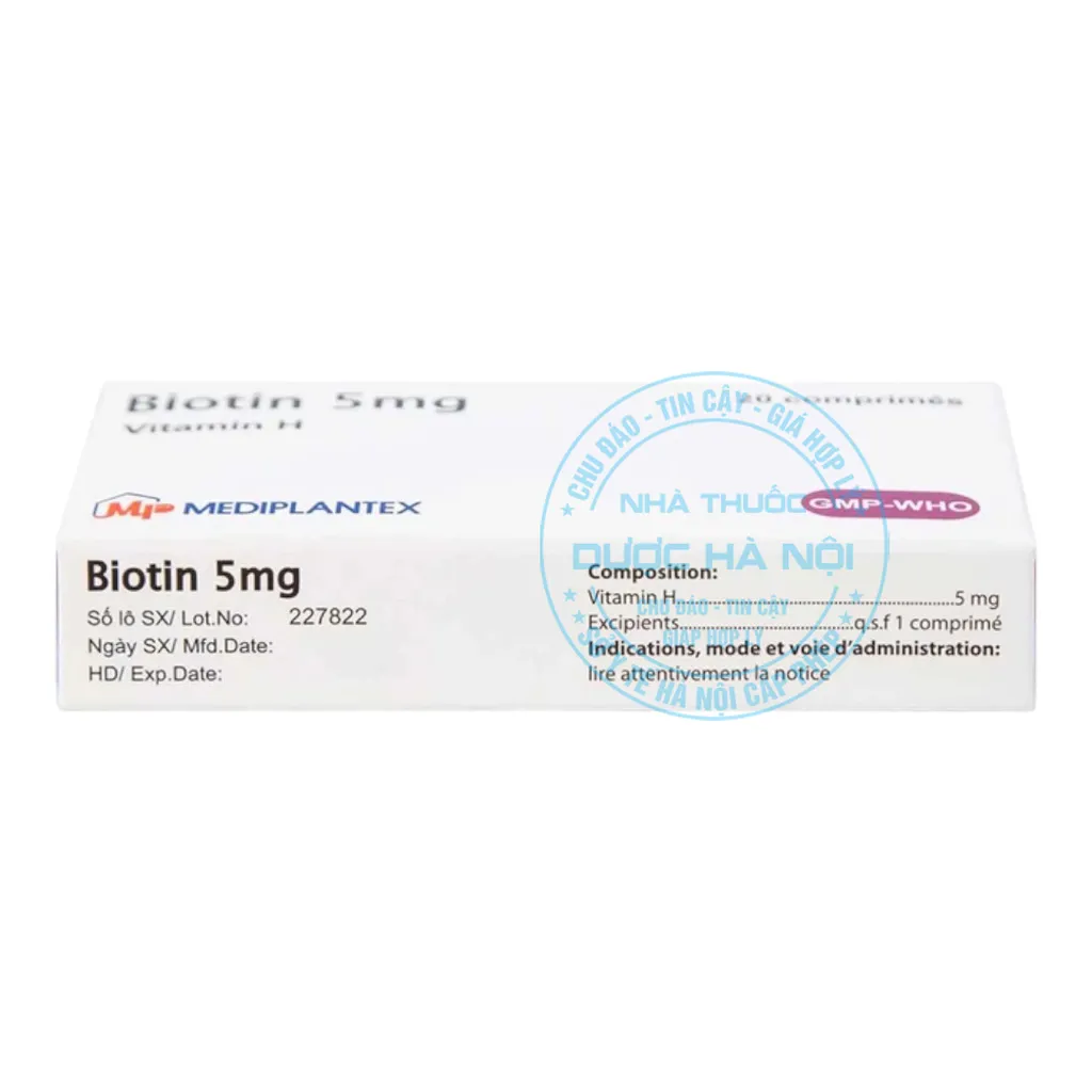 Thuốc Biotin 5mg