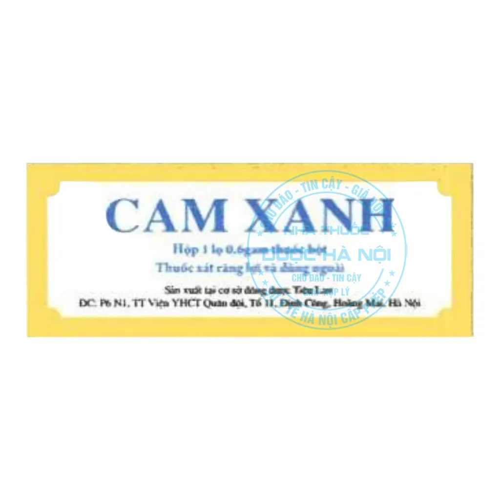 Thuốc Cam Xanh
