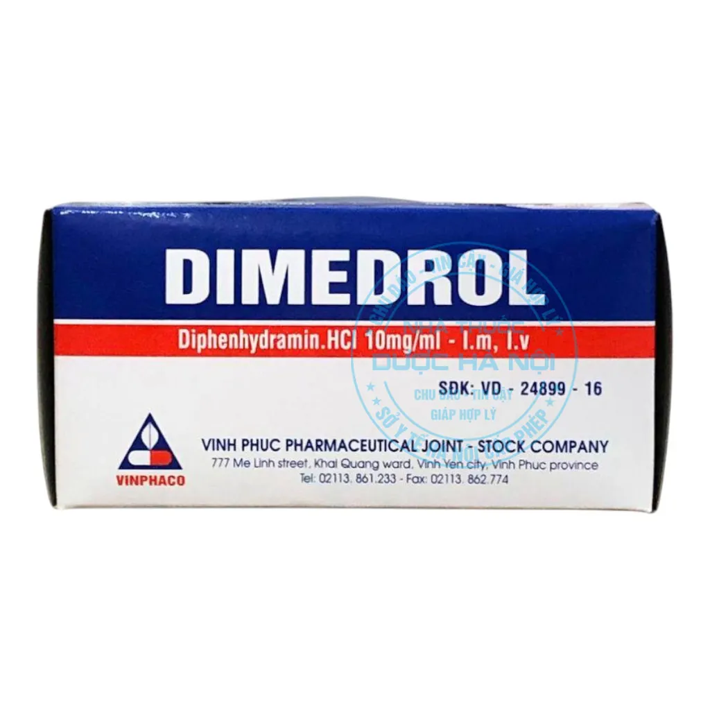 Dung dịch tiêm Dimedrol