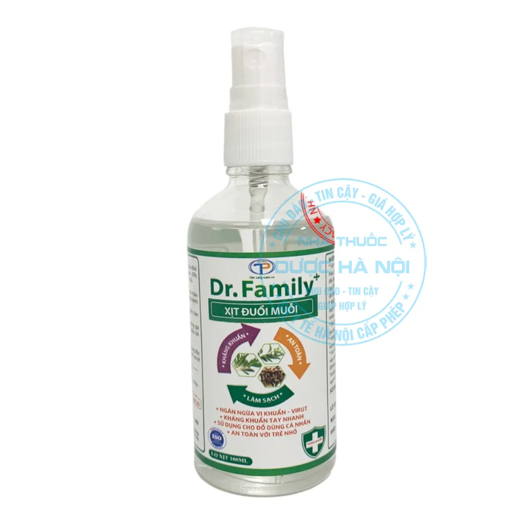 Xịt đuổi muỗi Dr.Family