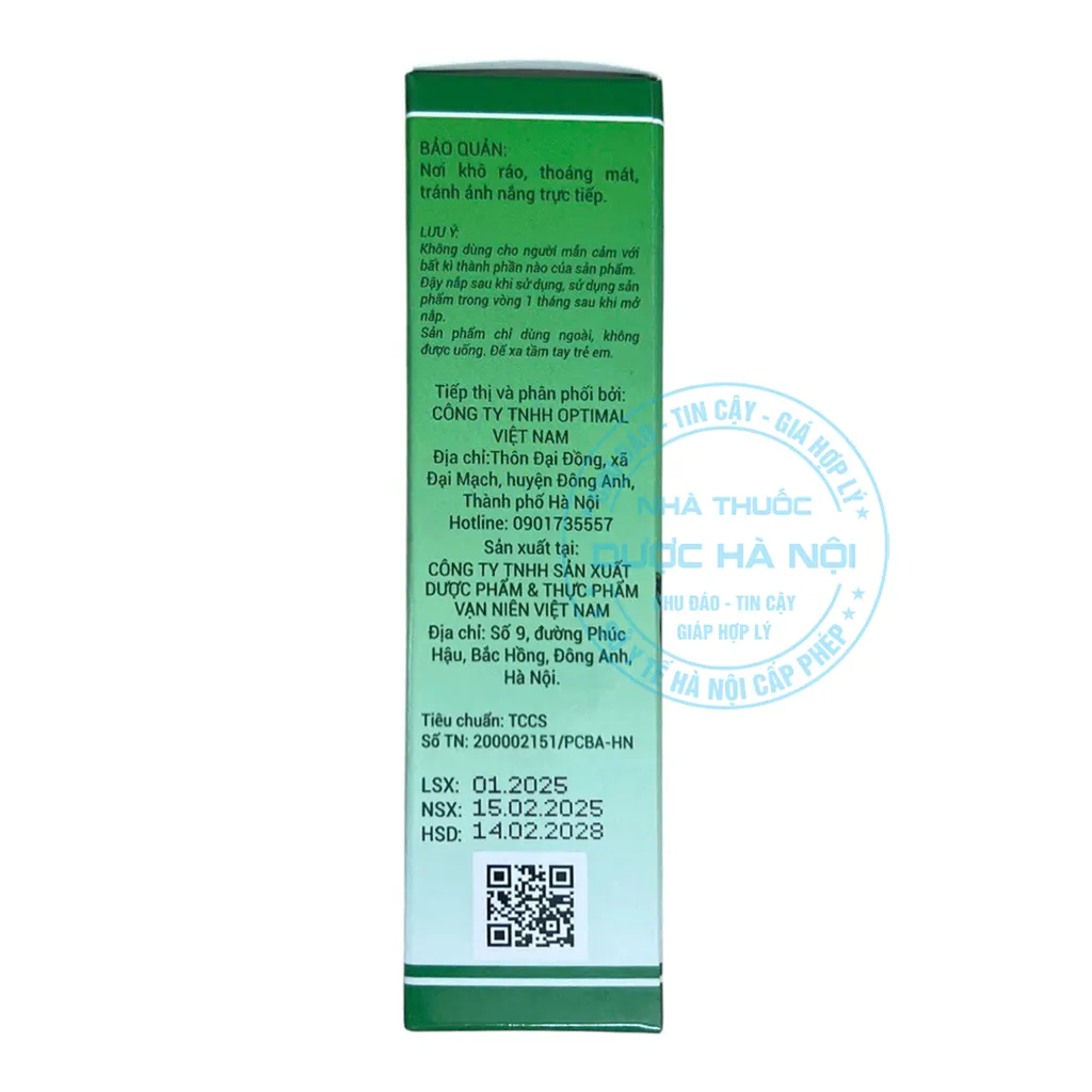 Xịt mũi Agernin Plus