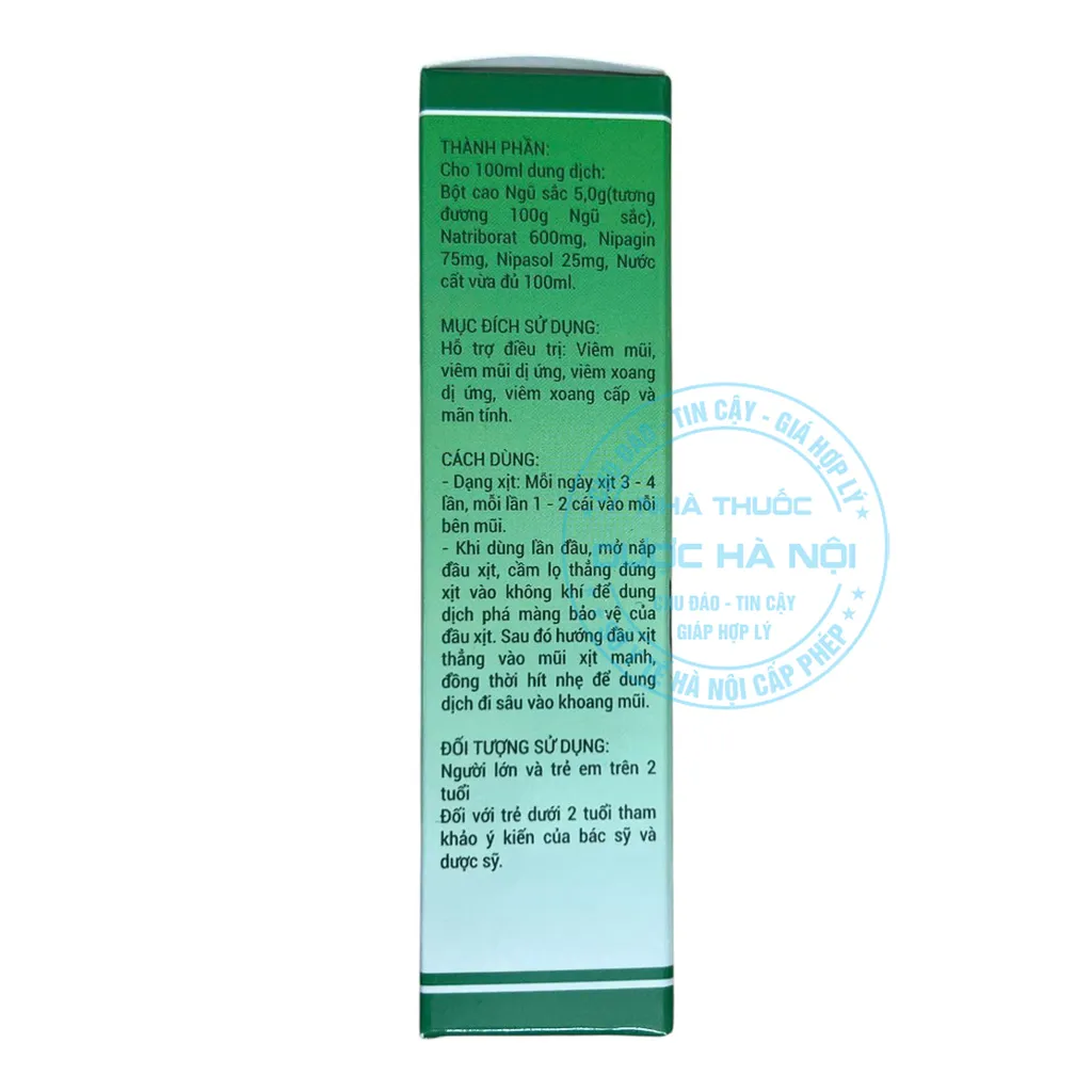 Xịt mũi Agernin Plus