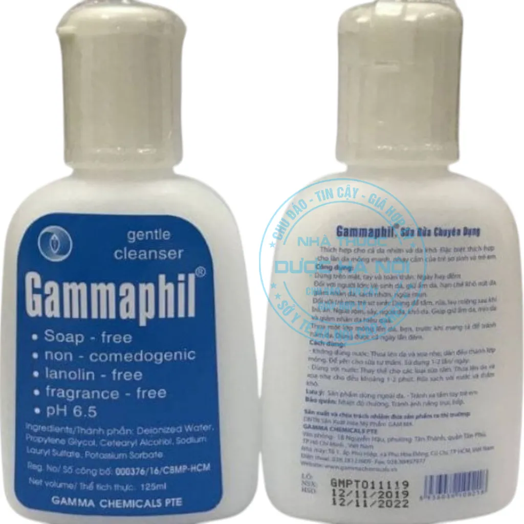 Sữa rửa mặt Gammaphil 125ml
