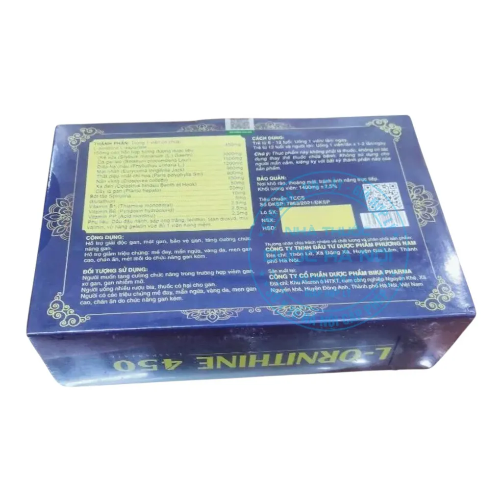 Viên uống L-Ornithine 450
