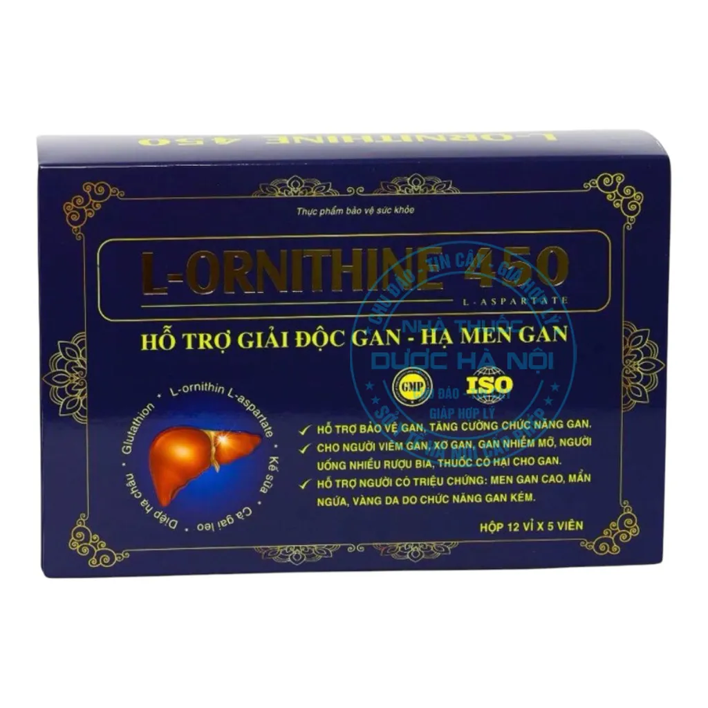 Viên uống L-Ornithine 450