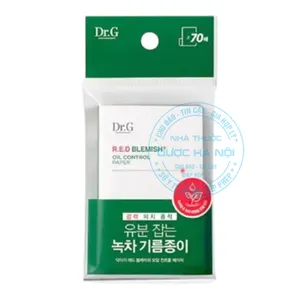 Giấy Thấm Dầu Dr.G kiểm soát dầu nhờn, phù hợp với làn da nhạy cảm
