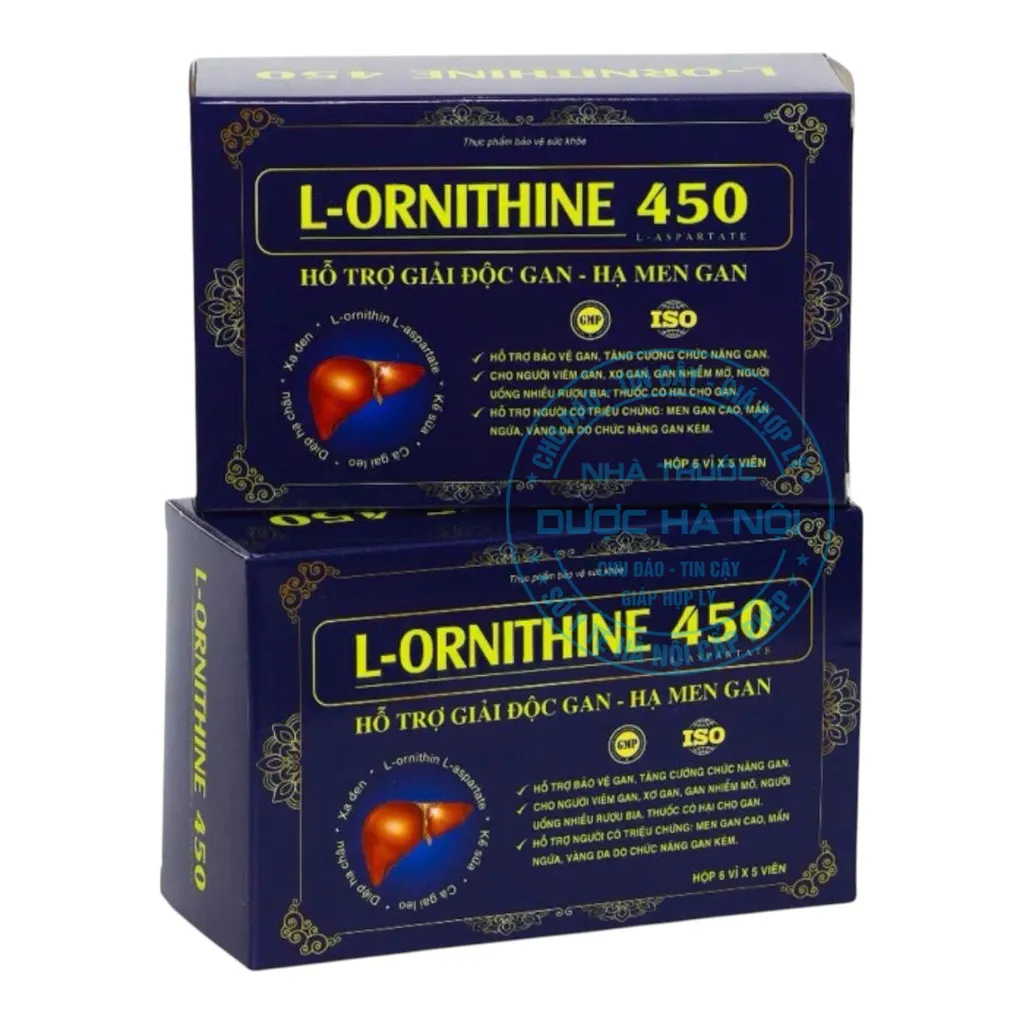 Viên uống L-Ornithine 450