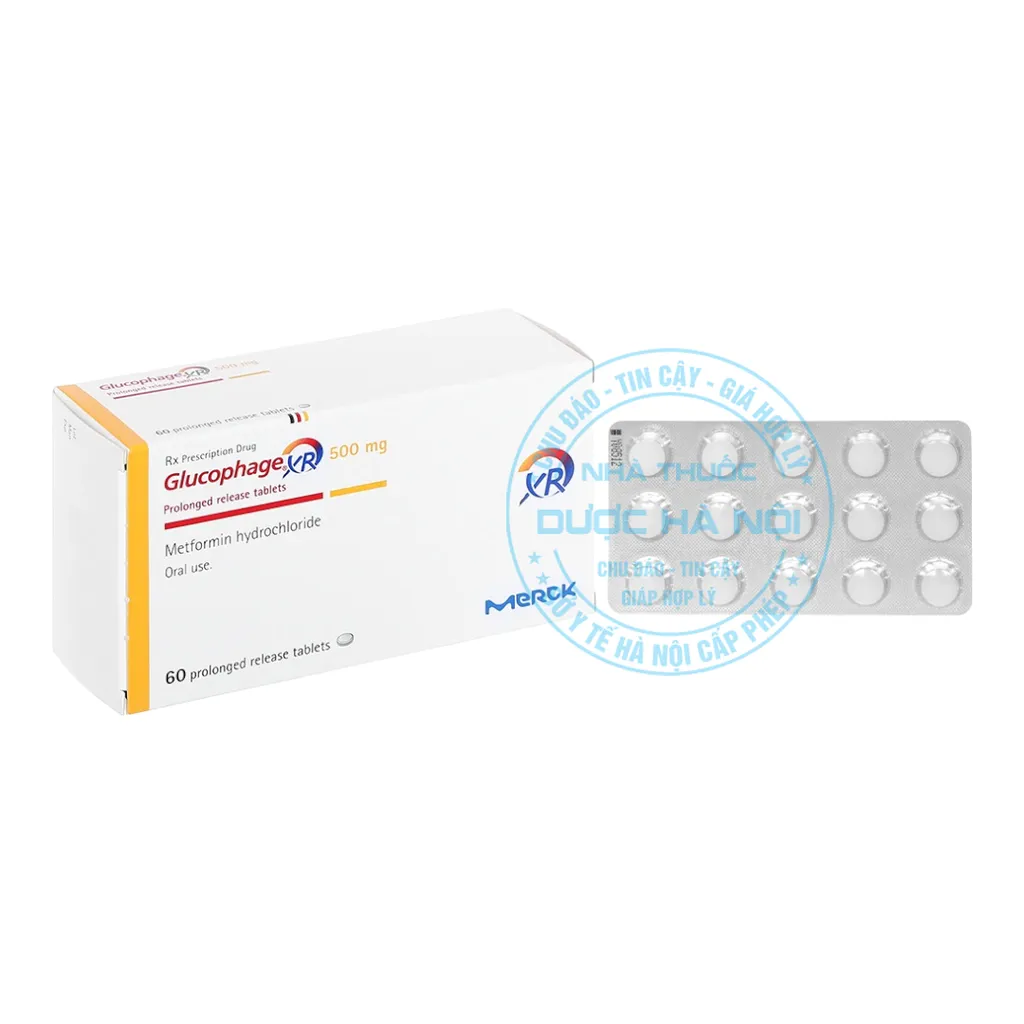 Thuốc Glucophage XR 500mg