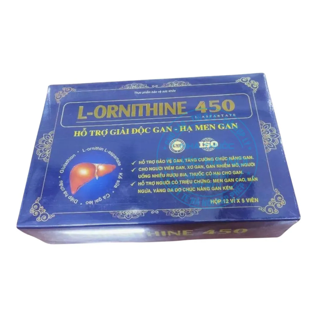 Viên uống L-Ornithine 450