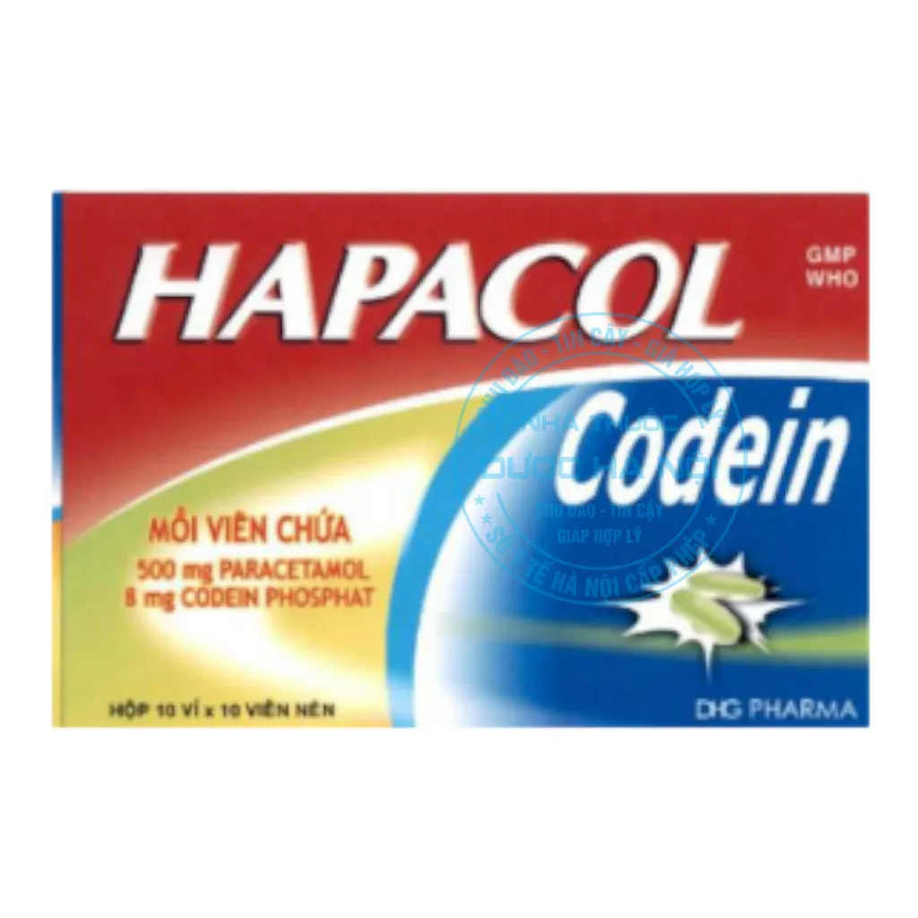 Thuốc Hapacol Codein