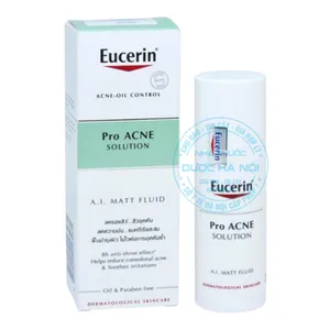 Kem Dưỡng Eucerin Pro Acne Solution hỗ trợ kiểm soát dầu tối đa, giảm mụn viêm