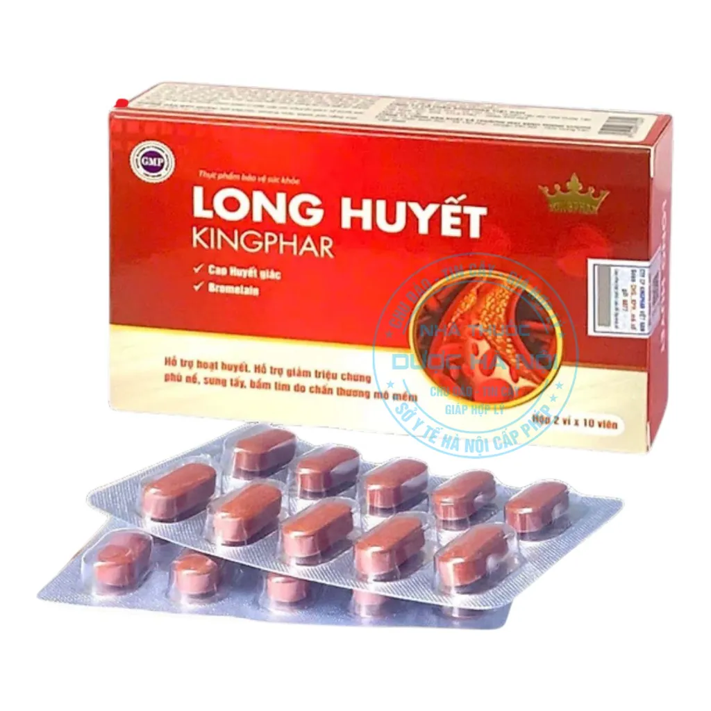 Viên uống Long Huyết Kingphar