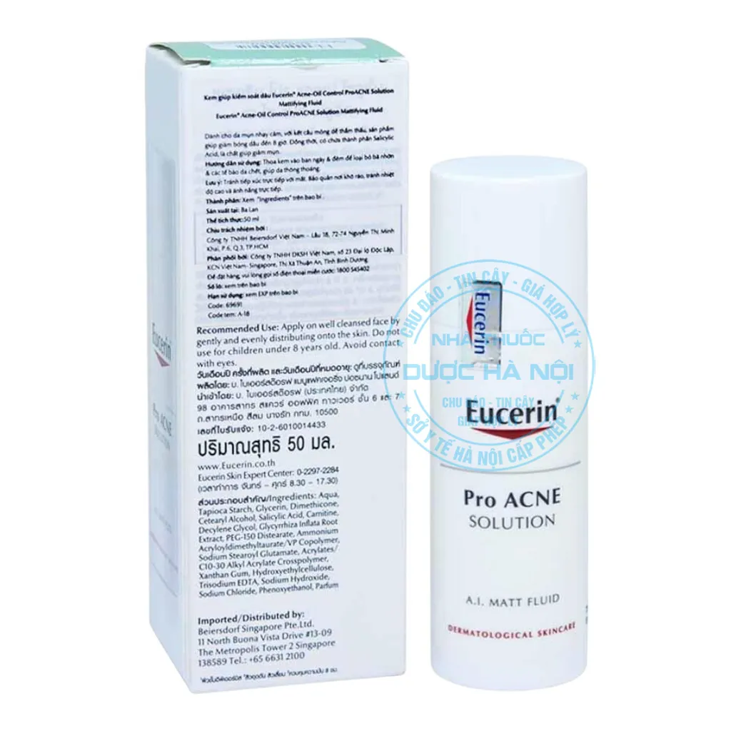 Kem Dưỡng Eucerin Pro Acne Solution