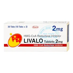 Thuốc Livalo 2mg kiểm soát rối loạn lipid máu, giảm thiểu các nguy cơ tim mạch