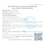 Que Accu Chek Guide 50que ( hộp )