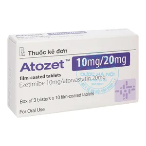 Thuốc Atozet 10mg/20mg kiểm soát các rối loạn lipoprotein máu