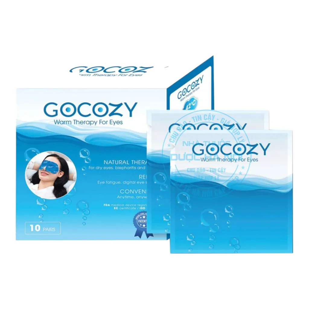 Miếng chườm ấm mắt Gocozy