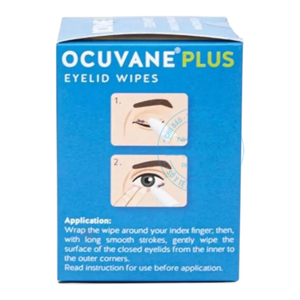 Gạc lau mi Ocuvane Plus