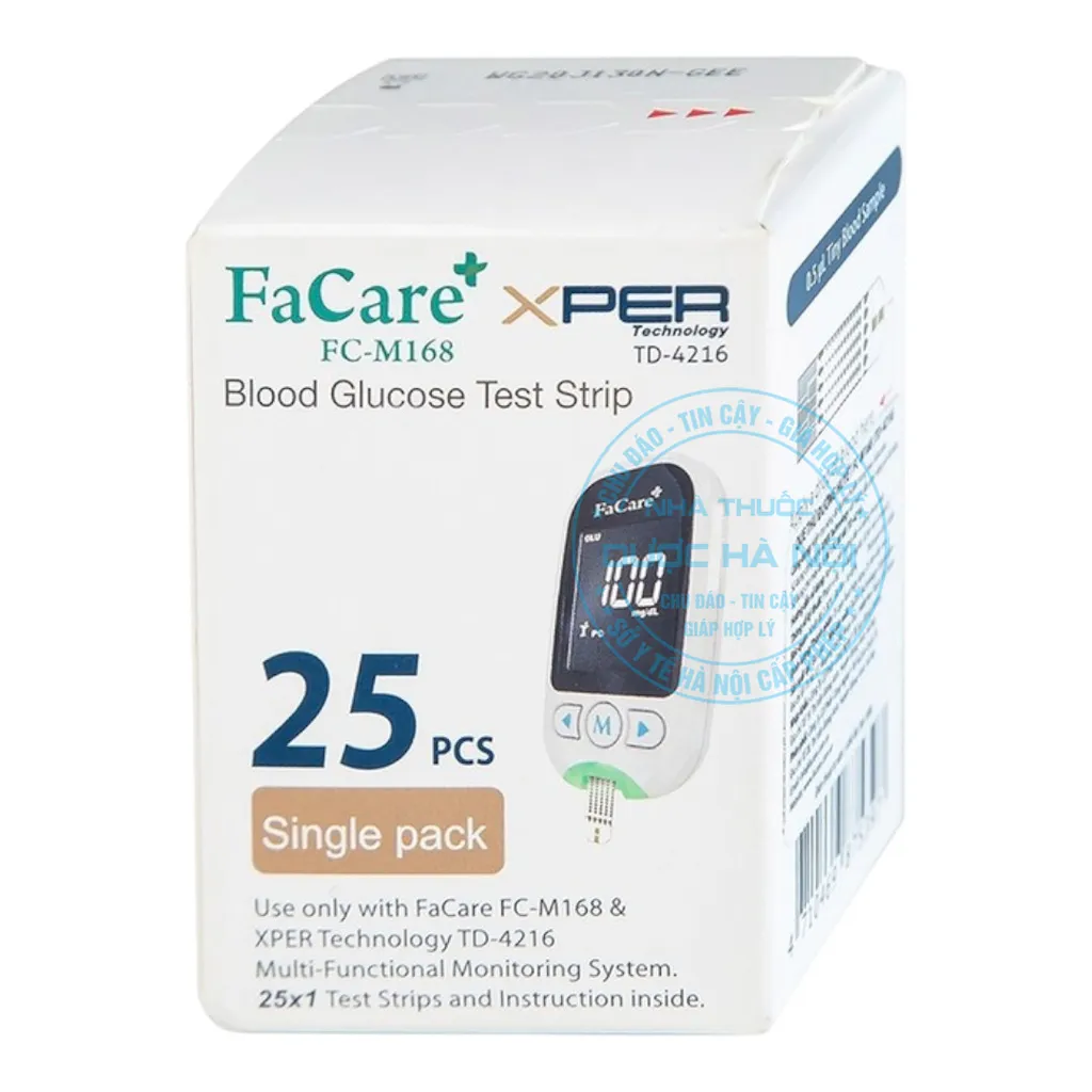 Que thử tiểu đường Facare