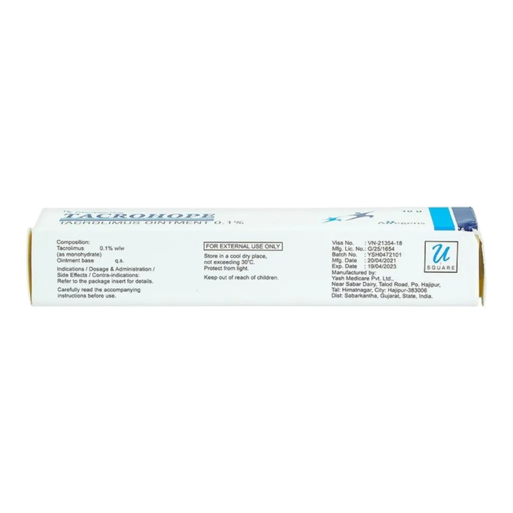 Thuốc Tacrohope 0.1%